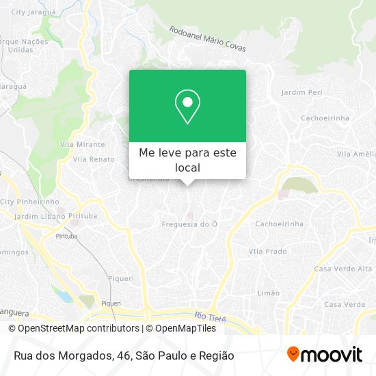 Rua dos Morgados, 46 mapa