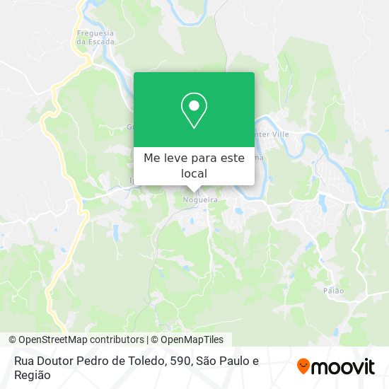 Rua Doutor Pedro de Toledo, 590 mapa