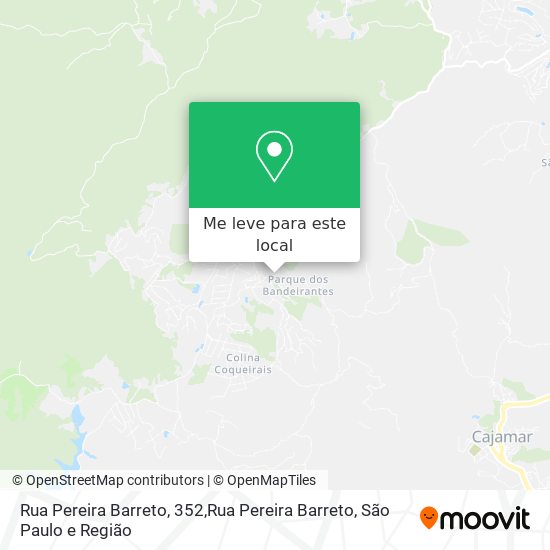 Rua Pereira Barreto, 352,Rua Pereira Barreto mapa