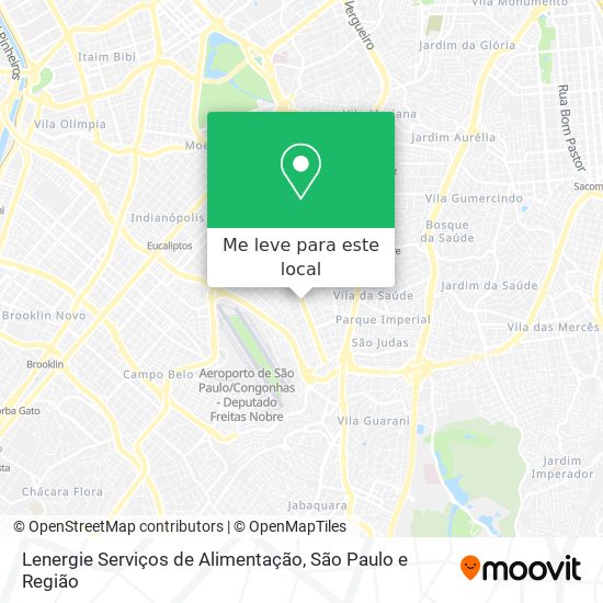 Lenergie Serviços de Alimentação mapa