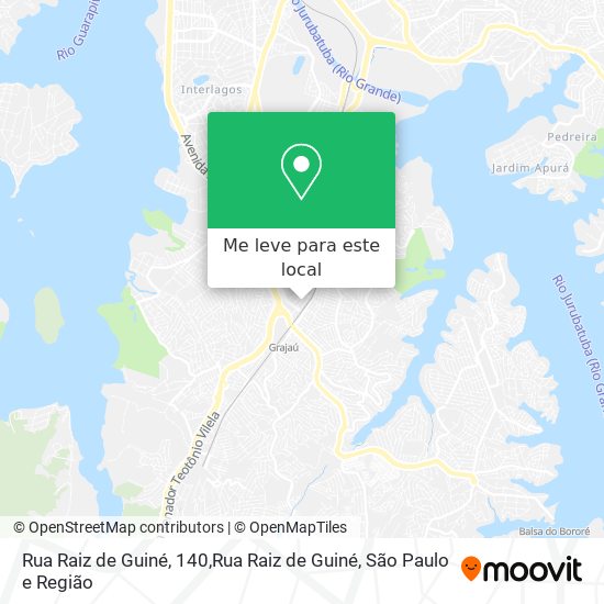 Rua Raiz de Guiné, 140,Rua Raiz de Guiné mapa