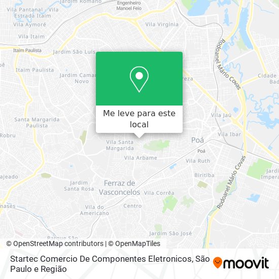 Startec Comercio De Componentes Eletronicos mapa