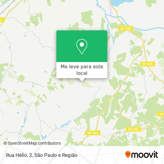 Rua Hélio, 2 mapa