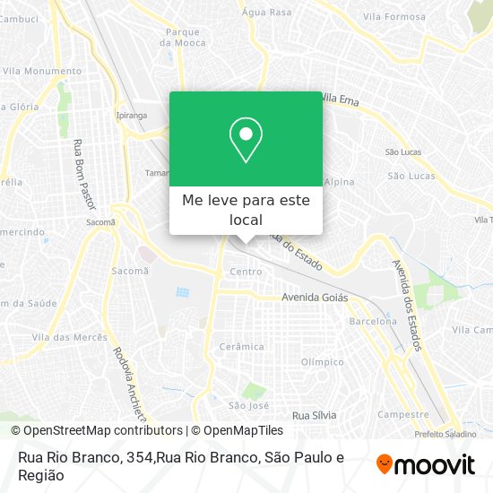 Rua Rio Branco, 354,Rua Rio Branco mapa