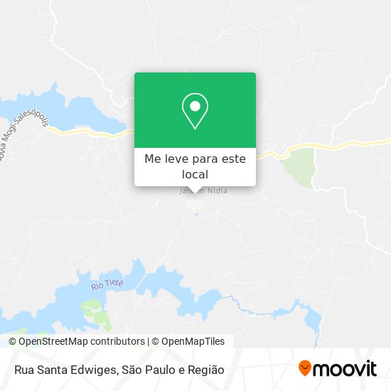 Rua Santa Edwiges mapa