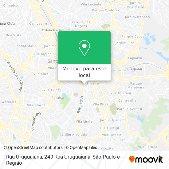 Rua Uruguaiana, 249,Rua Uruguaiana mapa