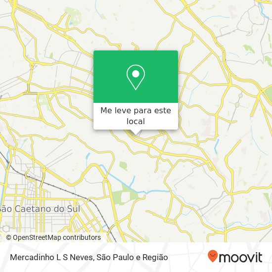 Mercadinho L S Neves, Avenida Vila Ema, 5037 Sapopemba São Paulo-SP 03281-001 mapa