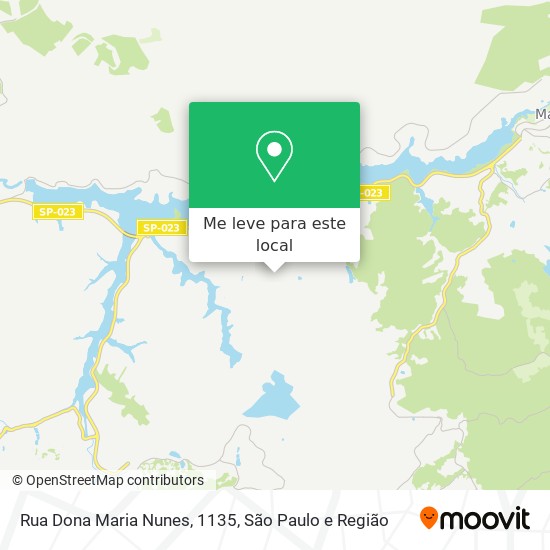 Rua Dona Maria Nunes, 1135 mapa