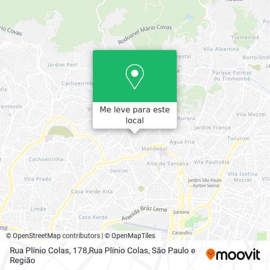 Rua Plínio Colas, 178,Rua Plínio Colas mapa
