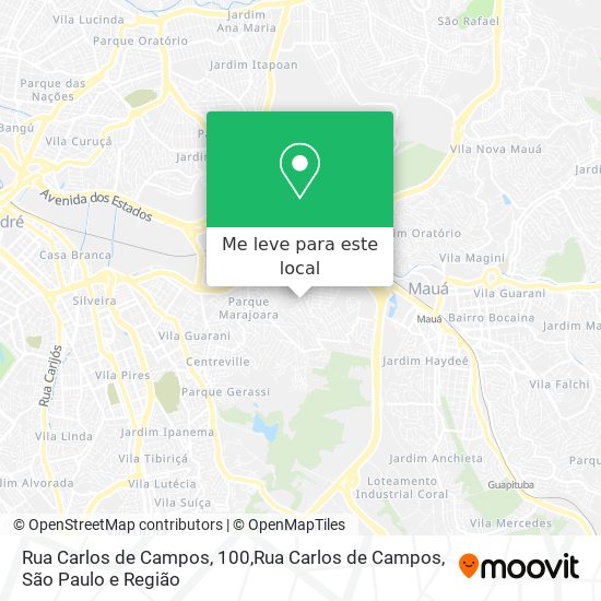 Rua Carlos de Campos, 100,Rua Carlos de Campos mapa