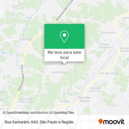 Rua Santarém, 660 mapa