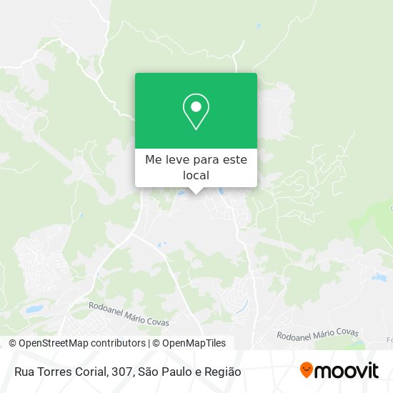 Rua Torres Corial, 307 mapa
