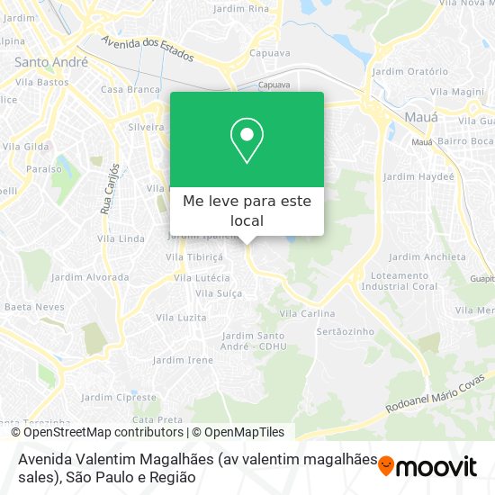 Avenida Valentim Magalhães (av valentim magalhães sales) mapa