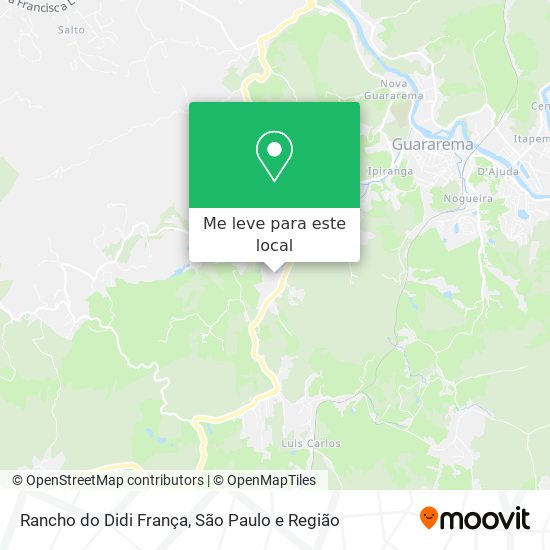Rancho do Didi França mapa