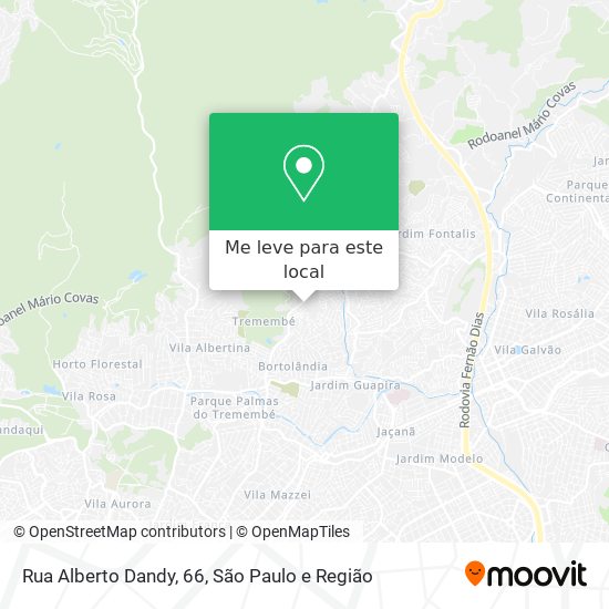 Rua Alberto Dandy, 66 mapa
