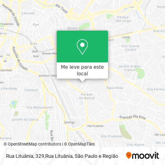 Rua Lituânia, 329,Rua Lituânia mapa