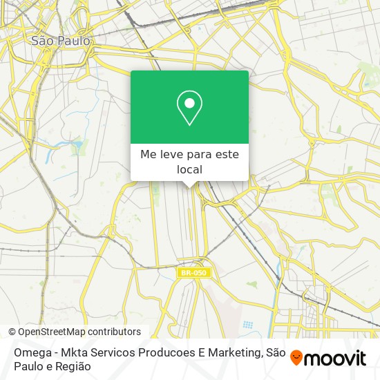 Omega - Mkta Servicos Producoes E Marketing mapa
