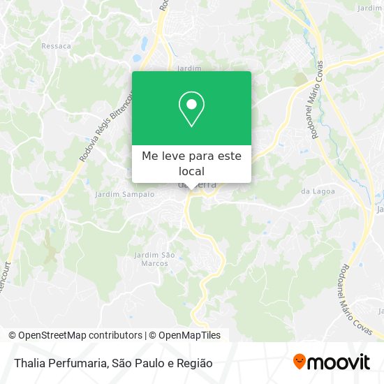 Thalia Perfumaria mapa
