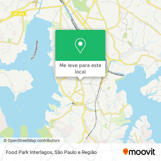 Food Park Interlagos mapa