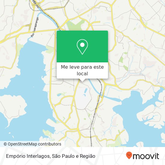 Empório Interlagos mapa