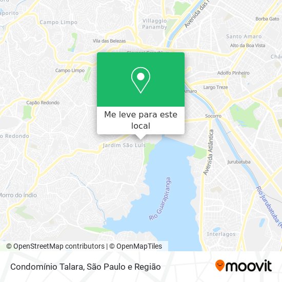 Condomínio Talara mapa