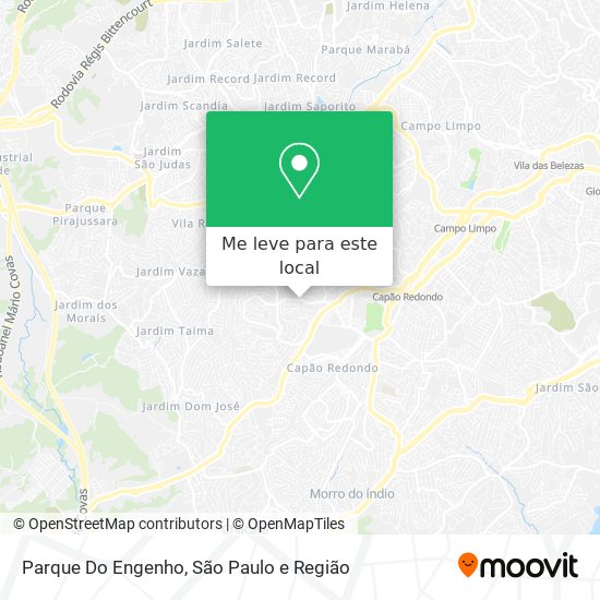 Parque Do Engenho mapa