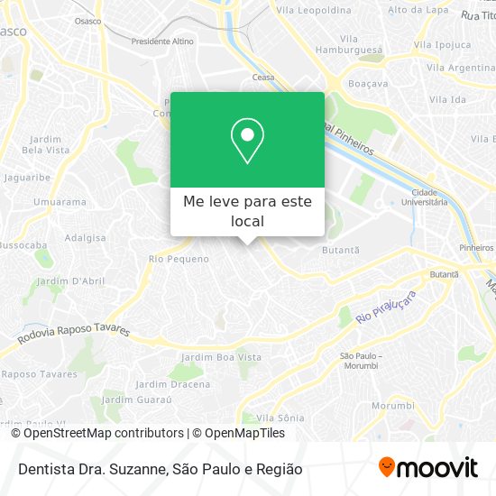 Dentista Dra. Suzanne mapa
