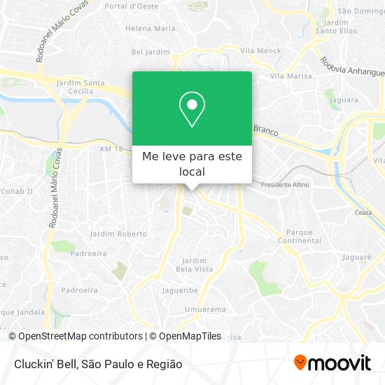 Cluckin' Bell mapa