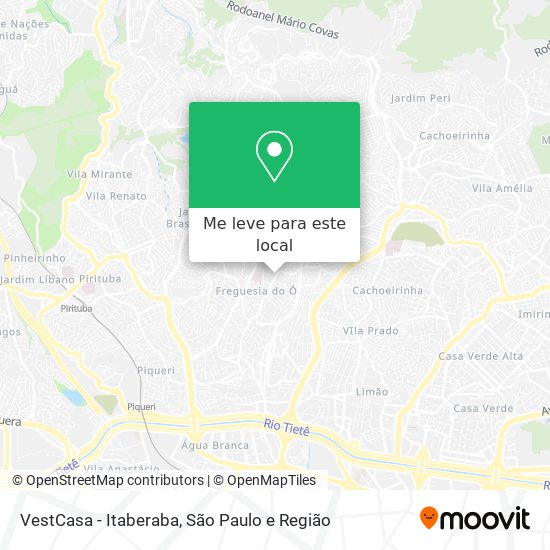 VestCasa - Itaberaba mapa