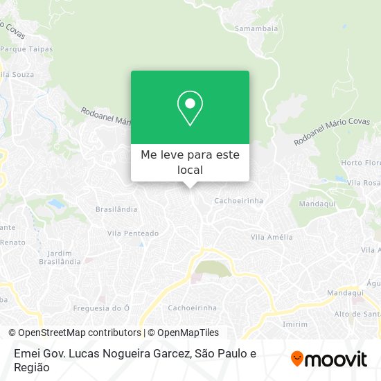 Emei Gov. Lucas Nogueira Garcez mapa