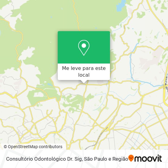 Consultório Odontológico Dr. Sig mapa