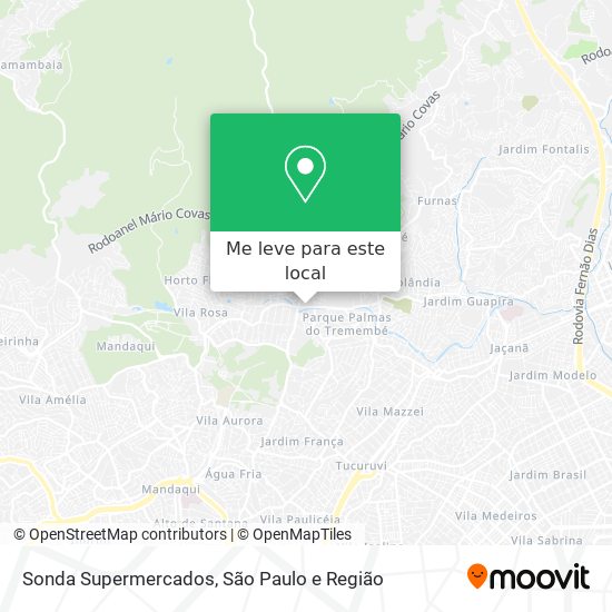 Sonda Supermercados mapa