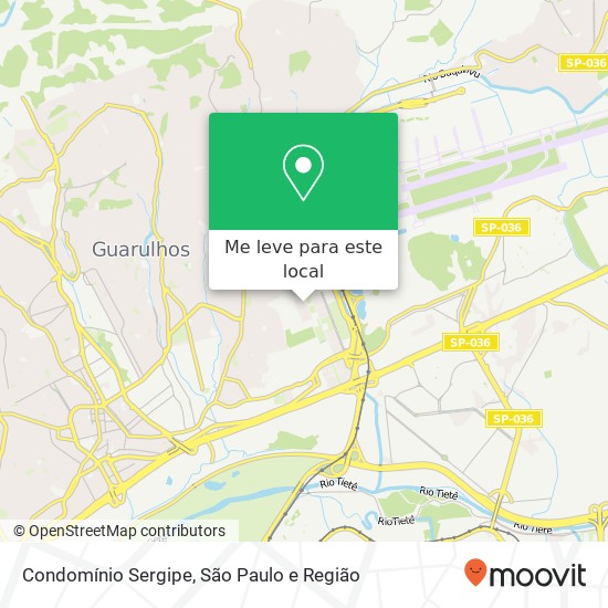 Condomínio Sergipe mapa