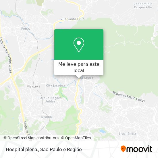 Hospital plena. mapa