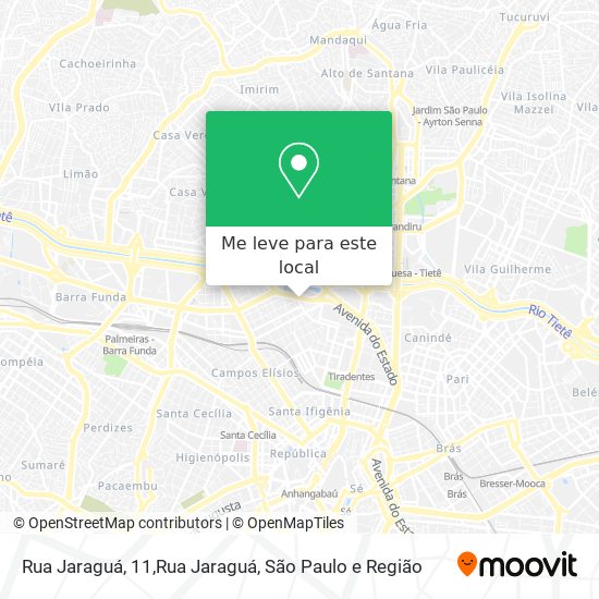 Rua Jaraguá, 11,Rua Jaraguá mapa