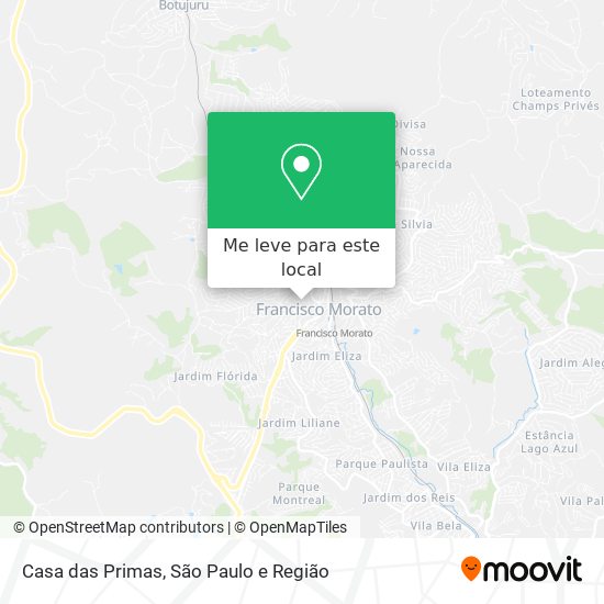 Casa das Primas mapa