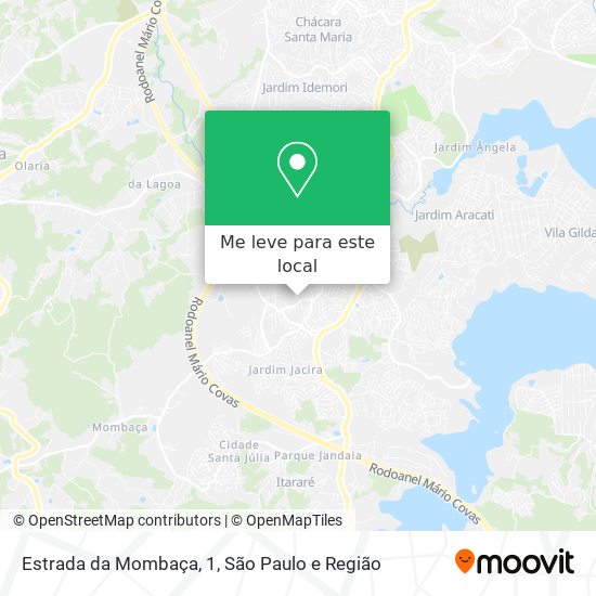 Estrada da Mombaça, 1 mapa