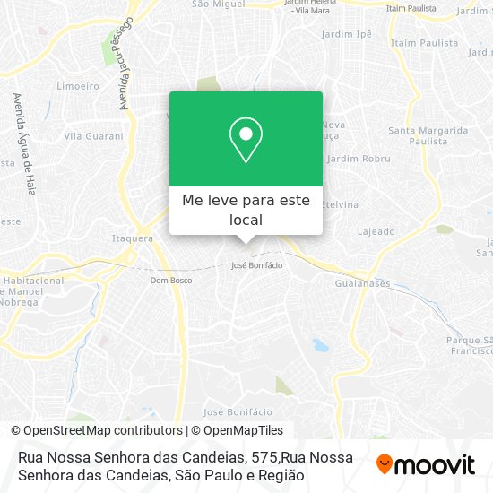 Rua Nossa Senhora das Candeias, 575,Rua Nossa Senhora das Candeias mapa