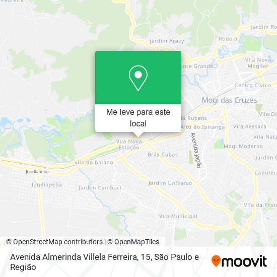 Avenida Almerinda Villela Ferreira, 15 mapa