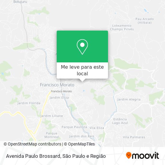 Avenida Paulo Brossard mapa