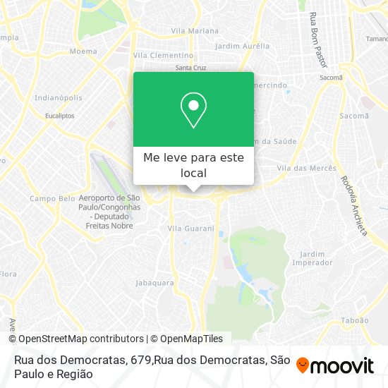 Rua dos Democratas, 679,Rua dos Democratas mapa