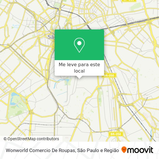 Wonworld Comercio De Roupas mapa