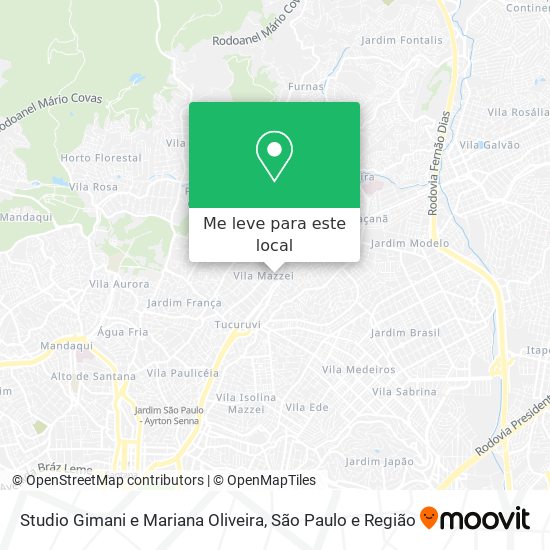 Studio Gimani e Mariana Oliveira mapa