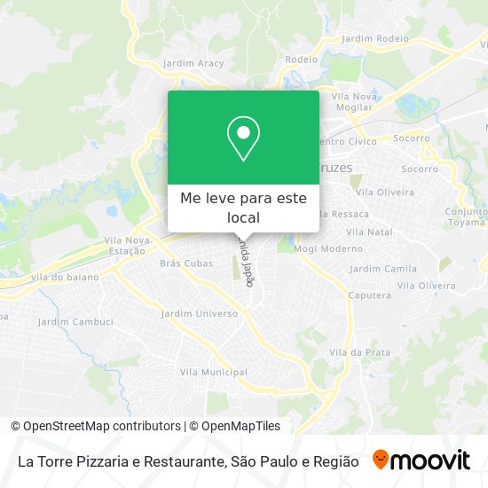 La Torre Pizzaria e Restaurante mapa