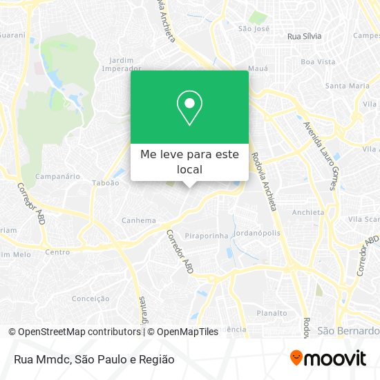 Rua Mmdc mapa