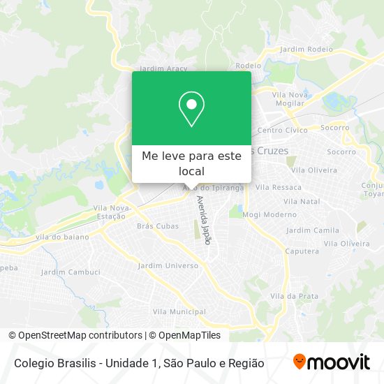 Colegio Brasilis - Unidade 1 mapa