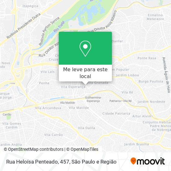 Rua Heloísa Penteado, 457 mapa