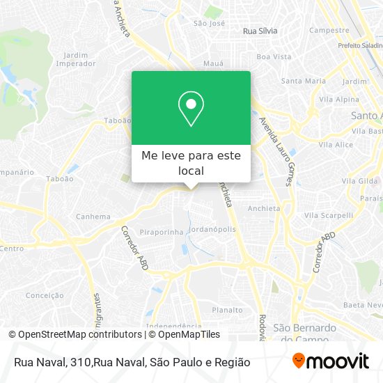 Rua Naval, 310,Rua Naval mapa