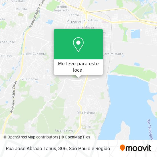 Rua José Abraão Tanus, 306 mapa