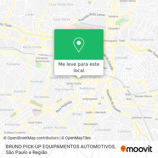 BRUNO PICK-UP EQUIPAMENTOS AUTOMOTIVOS mapa